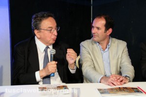 Gianni De Michelis e Sergio Caci