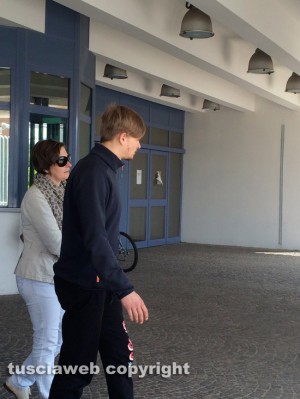Dymitry Kryvenko all'uscita del tribunale Dymitry Kryvenko all'uscita dal tribunale 