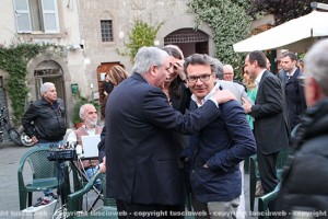 Giuseppe Fioroni e Francesco Serra