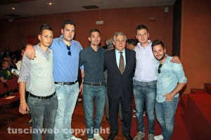 L'incontro con Tajani e Gasparri