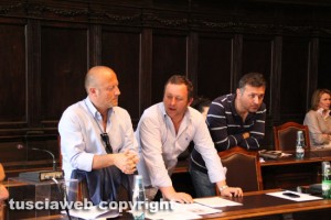 Viterbo - Il consiglio comunale - Buzzi e Grancini