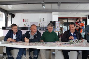 Claudio Ubertini, Luigi Buzzi, Umberto Fusco e Giulio Marini