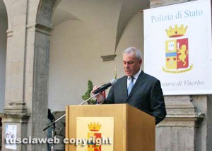 L'ex questore di Viterbo Raffaele Micillo