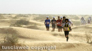 100 km nel Sahara - Un momento della gara - Leonardo Mastronicola