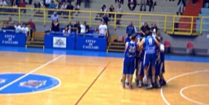 Stella Azzurra - Un momento della gara contro l'Olimpia