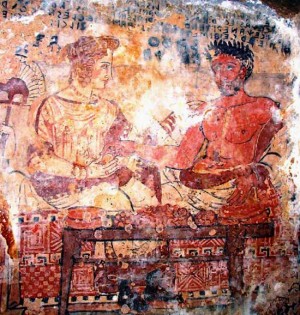 La tomba degli Scudi