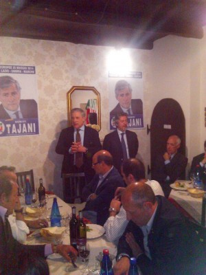 L'incontro con Tajani