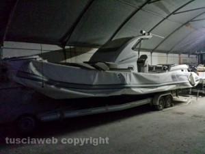 La barca sequestrata