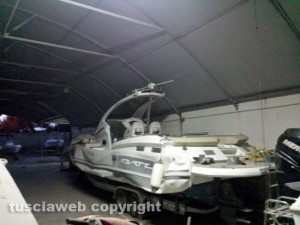 La barca sequestrata