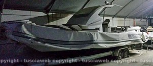 La barca sequestrata