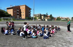 Le immagini della "Festa di primavera, la scuola al campo di calcio"