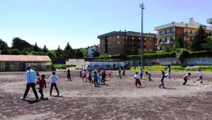 Le immagini della "Festa di primavera, la scuola al campo di calcio"
