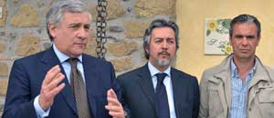 Tajani a Capodimonte con Battistoni