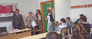 L'incontro coi ragazzi dell'alberghiero