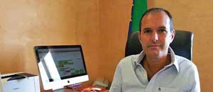Il sindaco Sergio Caci