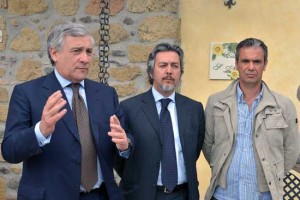 Tajani a Capodimonte con Battistoni