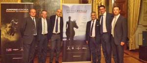 L'assessore Danti a Fiera cavalli