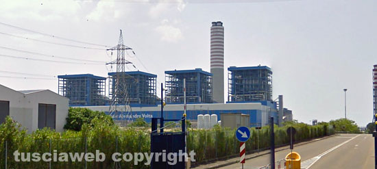 La centrale Enel di Montalto