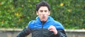 Giuliano Lorenzo nella corsa