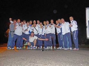 I ragazzi dopo la vittoria 