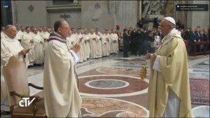 Fabio Fabene e papa Francesco
