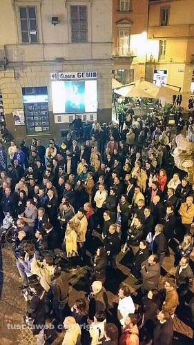 Il comizio a piazza Verdi