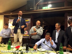 Andrea Egidi, Riccardo Valentini ed Enrico Panunzi