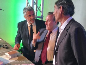 Enrico Lucci alla presentazione di Roma Vetus 