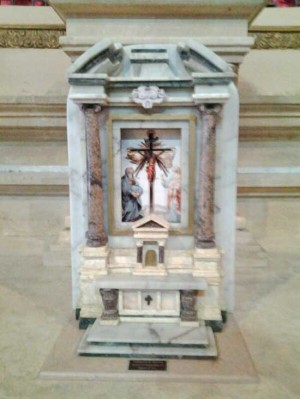 L'altare del Crocifisso 