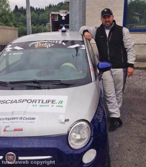 Il pilota Federico Marra