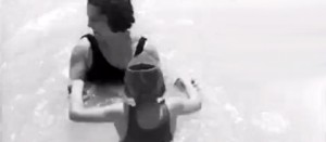 Comitiva in gita alle terme nel 1935