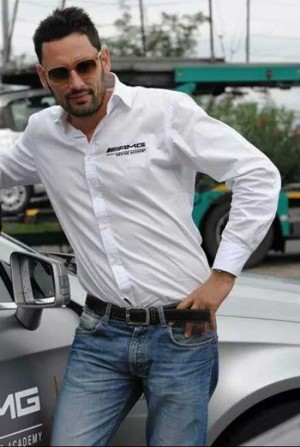 Il pilota viterbese Gustavo Sandrucci