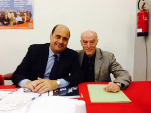 Nicola Zingaretti e Aldo Madonna