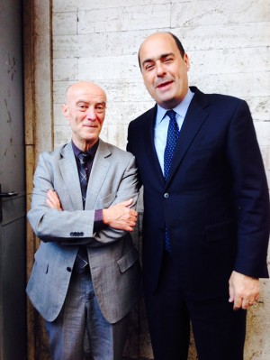 Nicola Zingaretti e Aldo Madonna