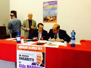Nicola Zingaretti a Orte per Aldo Madonna