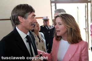 Leandro Peroni e Beatrice Lorenzin