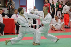 Una gara di Karate