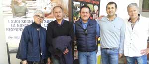 Maria Fermanelli con Ermanno Firentini, Emanuele Isanti, Luca Fanelli e Roberto Zena