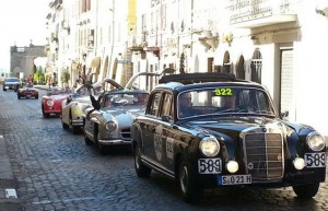 Il passaggio della Mille Miglia a Ronciglione