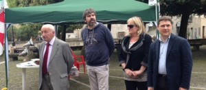 Il comizio di Mazzoli a Oriolo Romano
