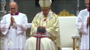 La cerimonia a san Pietro