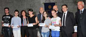 Gli studenti premiati
