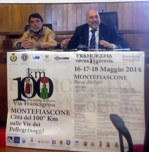 Montefiascone città del 100esimo km sulle vie dei pellegrinaggi