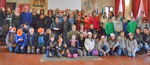 Gli studenti del Comenius a Tarquinia