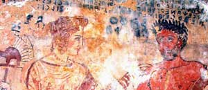 La tomba degli Scudi