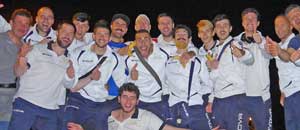 I ragazzi dopo la vittoria
