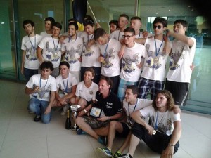 I ragazzi del Nuoto club Viterbo 