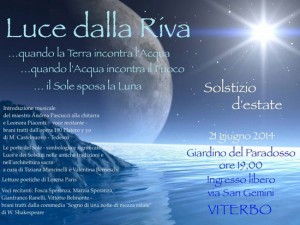 La locandina di "Luce della riva"