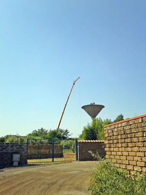 L'antenna della discordia a Castel sant'Elia