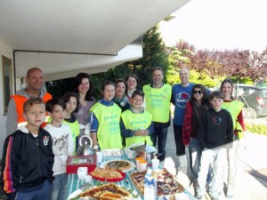 Il sindaco Cimarello guida il Piedibus di Montefiascone
